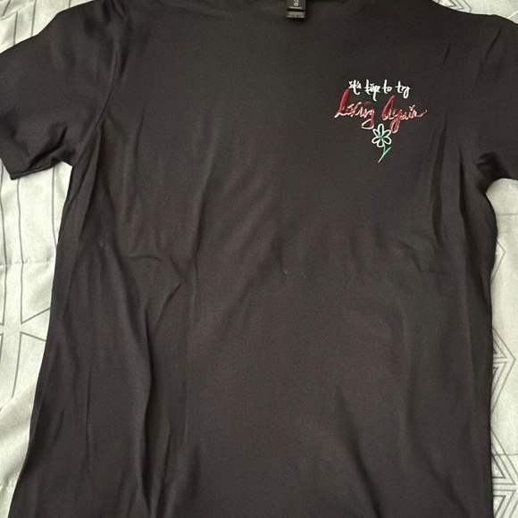 BG3 Astarion Live Again Grave Flower Short-Sleeve Unisex T-Shirt / Black / S - Picture 2 of 3